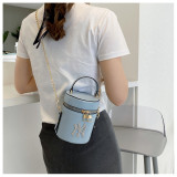 Simple personality bright diamond chain bag shoulder messenger handbag HJ-8933