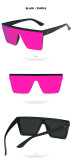 Large frame one-piece sunglasses KD6979