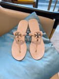 PVC jelly sandals and slippers flat flip-flops with metal buckle beach slippers for outer wear QBD619191616728