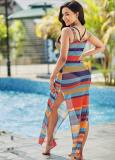 Fashion Super Stretch Mesh Anti-Sai Beach Skirt SMR10149