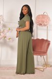 Fashion all-match casual wide-leg two-piece suit YD8381
