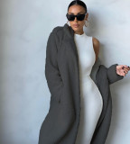 2020 winter new sexy women's long lamb wool coat FF1065