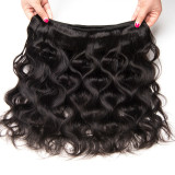 Wig female chemical fiber hair curtain hair bundle body wave black big wave snake curl hair curtain 100g