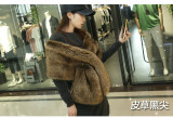 Fur collar shawl faux fur fox fur shawl female stage dinner dress cloak scarf scarf fake collar