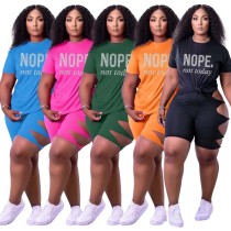 Fashion hot brick hollow sports two-piece set Fashion hot brick hollow sports two-piece set