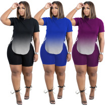 Side slit eyelet strap tracksuit