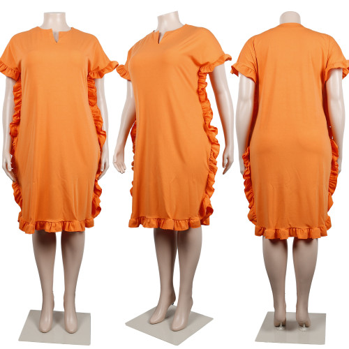 loose plus size dress nightclub clothes