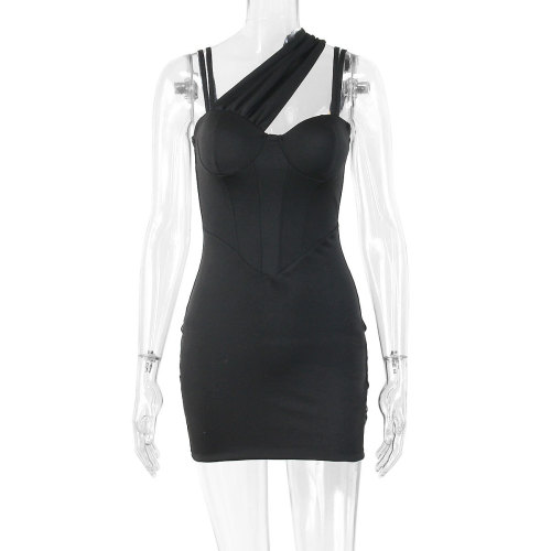 Women's Dress Sexy Hollow Tight Sling Pack Hip Skirt