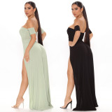 Women's Sexy Slit Neck Jumpsuit