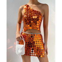 Sexy Sequin Sling Set