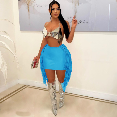 tassel skirt strap sexy sexy skirt