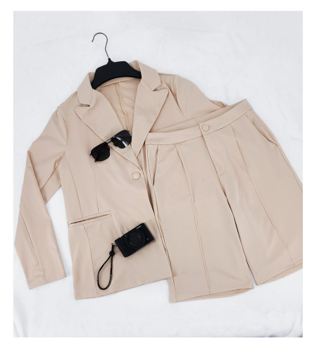 Women's suit suit jacket shorts two-piece spring and summer casual suit