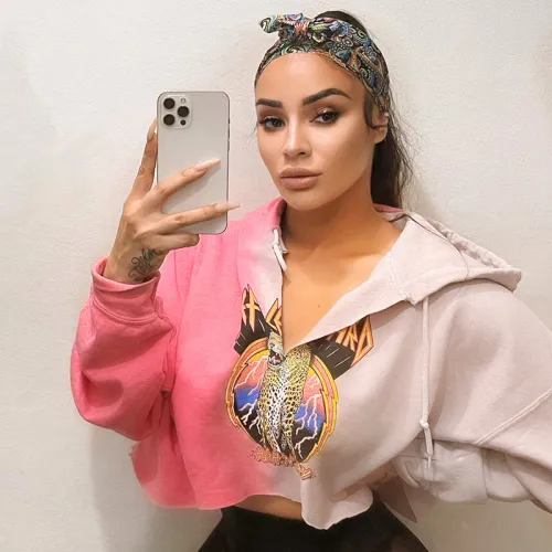Fashion Street Gradient Print Loose Long Sleeve Hooded Sweatshirt Top