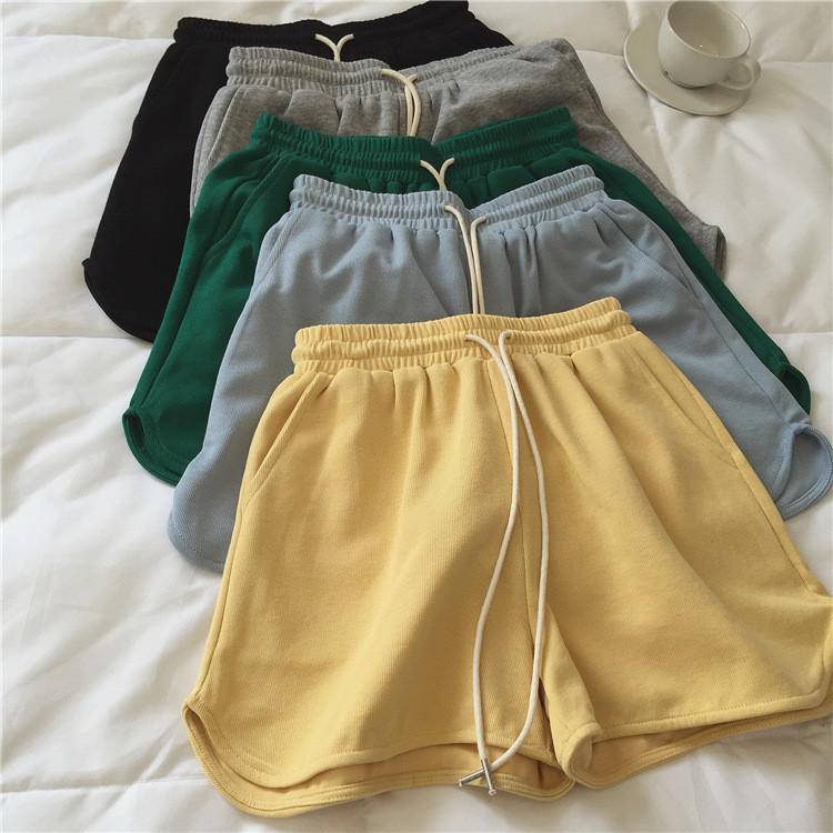 Casual sports short running outer wear high waist sports wind thin hot pants female yoga shorts summer pajama shorts