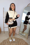 Long sleeve baseball jacket sports casual skirt two-piece fashion suit