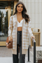 Sweater coat loose medium long cardigan sweater