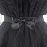 Sweet strapless princess dress white mini birthday party dress