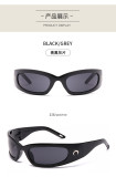 Fashion glasses for men and women cycling sports sunglasses Fashion colorful reflective personality sunglasses