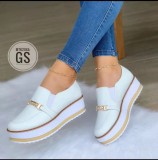 Oversized women's sports single shoes Women's flat thick soled casual shoes