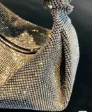 Diamond bag set with diamond portable shoulder bag female diamond bucket bag