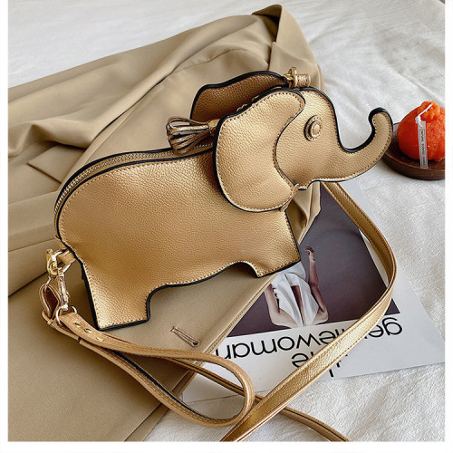 Elephant Bag Cartoon Girl Versatile One Shoulder Crossbody Bag Elephant Mobile Bag