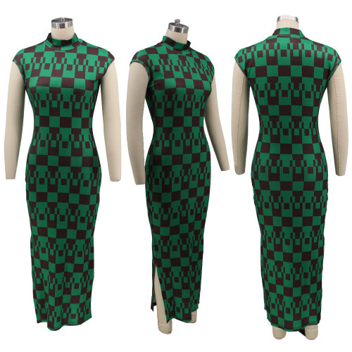 Women's dress Women's split dress French skirt