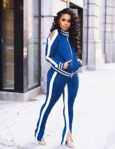 Cardigan sports casual suit