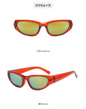 Fashion cool futuristic net red sunglasses, lovers' punk hip-hop sunglasses, new sports glasses
