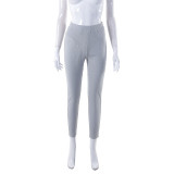 Yoga tights show hip sports casual pants