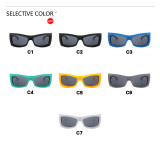 Large frame sunglasses Personalized cycling sports Y2K tide sunglasses