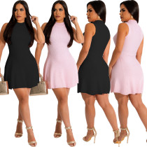 Women's fashion casual threaded pit vest Women's dress