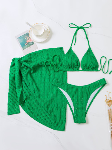 Sexy bikini split bikini three-piece swimsuit