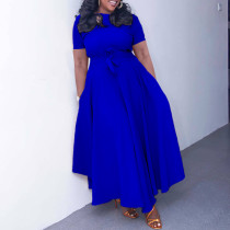 Fashion Style Strap Large Dress