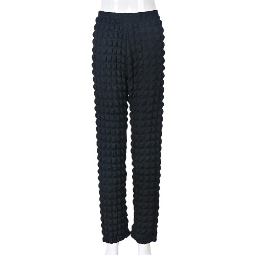 Sexy three-dimensional high elastic outerwear pants