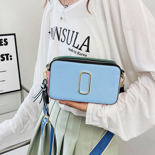 Minimalist texture women's bag, fashionable one shoulder crossbody bag