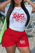 Personalized printing casual two-piece set