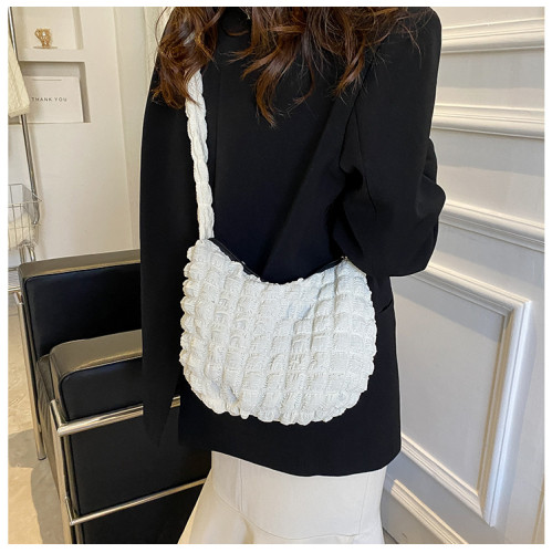 Single Shoulder Underarm Bag Casual Fashion Casual Solid Color Handbag