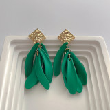 Vintage Resin Petal Earrings