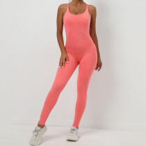 Wrinkle and Hip Lift Yoga Pants Quick Dry Tight Running Peach Hip Pants No Awkwardness Thread Fitness Jumpsuit