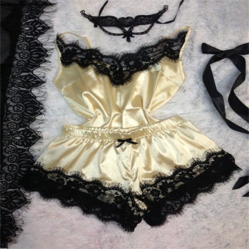 Sexy lingerie home pajamas set Sexy lace set Funny lingerie