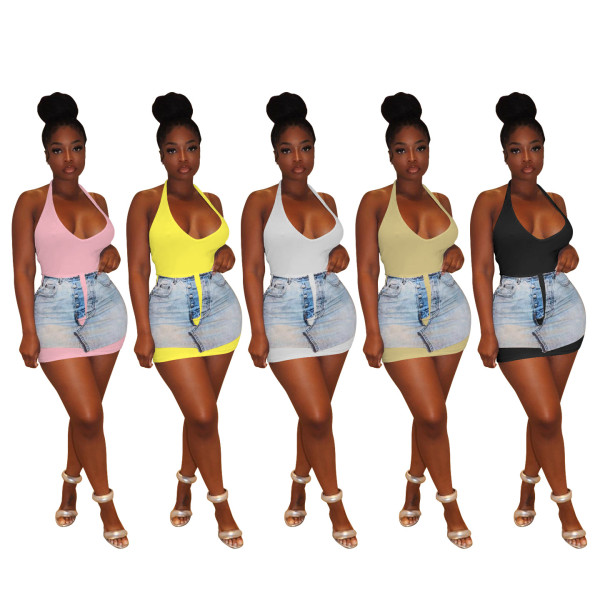 Positioning printed dress