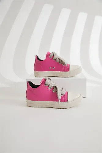 Small white shoes, women's thick shoelaces, personalized trendy shoes, thick soles, car stitching, candy colored women's shoes, couple's board shoes
