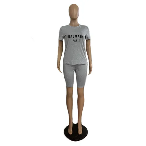 Printed English Letter Casual Set