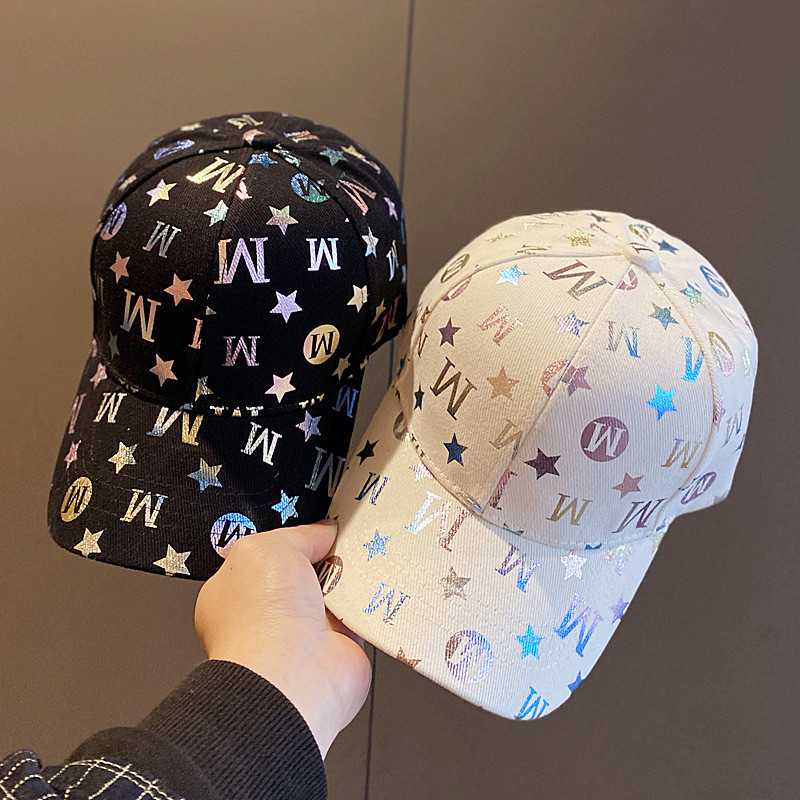 Letter Baseball cap spring fashion graffiti cap summer Sun hat