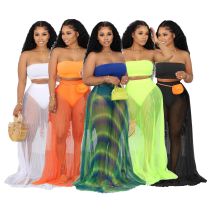 Mesh two-piece party beach swimsuit