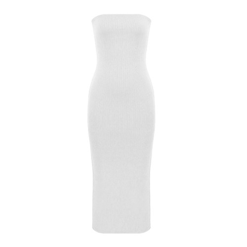 Knitted Split Fashion Sexy Slim Women's Wear