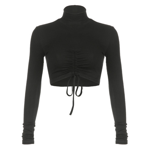 Waistless bottom fitting short top