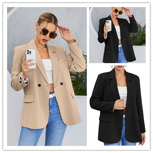 Polo collar slim fit cardigan style suit