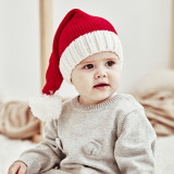 Mao Qiu Mom Baby Knitted Hat Christmas Warm Hat