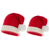 Mao Qiu Mom Baby Knitted Hat Christmas Warm Hat